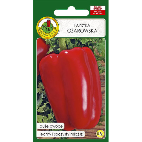 Paprika Ozarowska, Paprikas sēklas Ozarowska