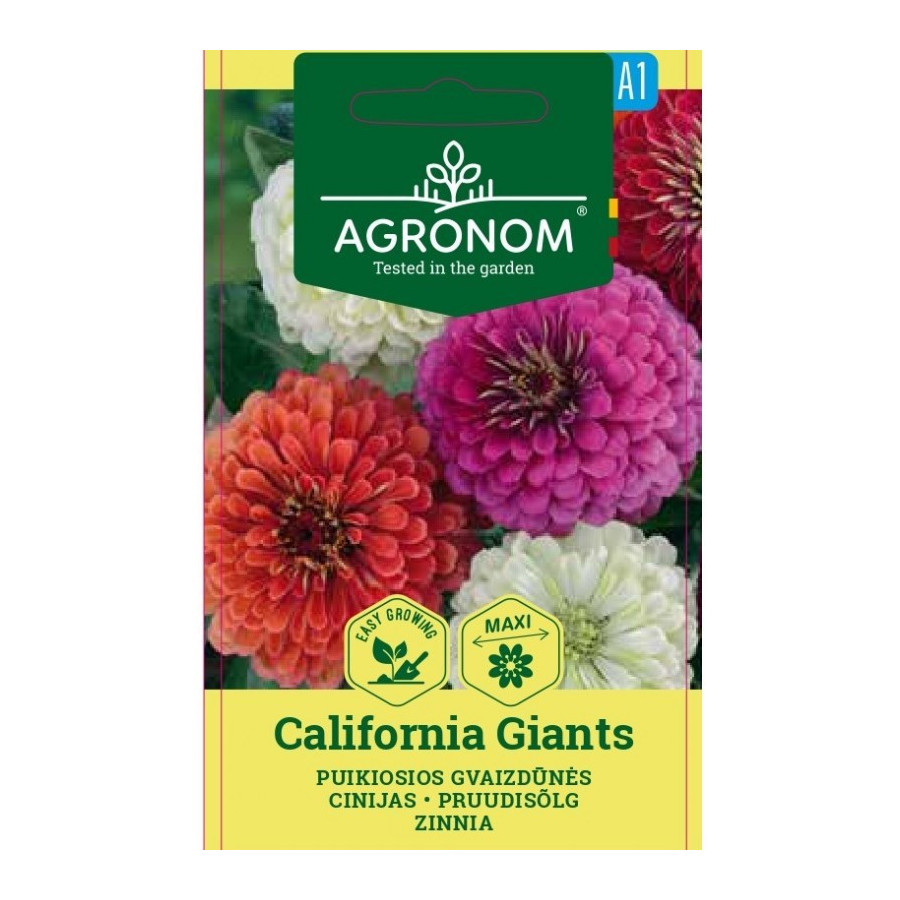 Cinnijas CALIFORNIA GIANTS maisījums 0,5g (A)
