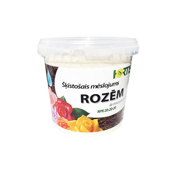 Hortis šķīstošais mēslojums rozēm 1Kg