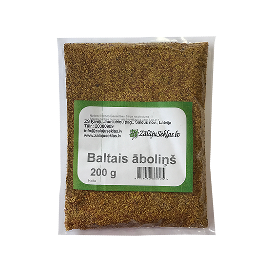 Baltais āboliņš 200g, Baltā āboliņa sēklas 200g