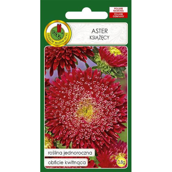 Asteres princešu Sarkanas 0,8g, Princešu asteres, Asteru sēklas, Asteres