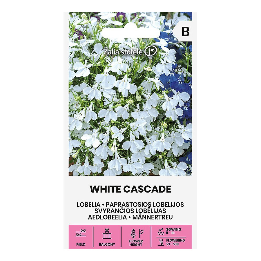 Lobēlijas WHITE CASCADE 0,1g
