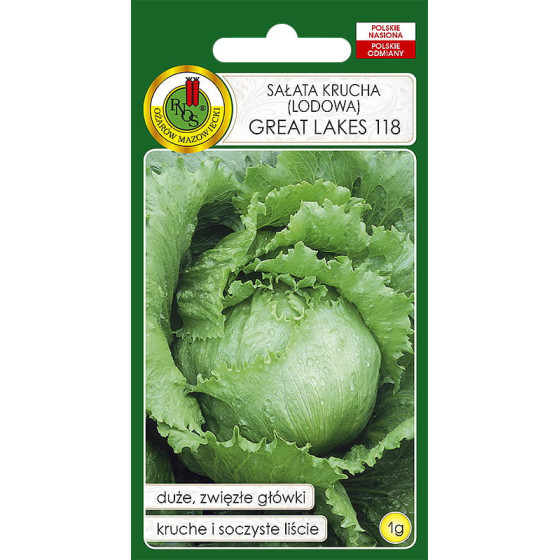 Salāti galviņu Great Lakes 118, Salāti Great Lakes