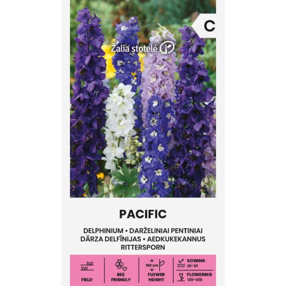 Delphinium cultorum, Dārza delfīnijas, Delfīniju sēklas, Delfīnijas sēklas