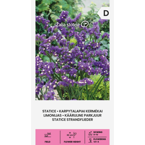 limonijas, limoniju sēklas, sausziedes, sausziežu sēklas, sausziedes