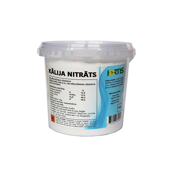 Hortis Kālija nitrāts, Kālija nitrāts, Mēslojums kālija nitrāts
