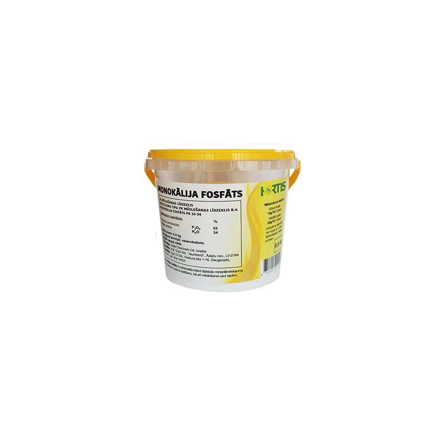 Hortis Monokālija fosfāts 0.5kg