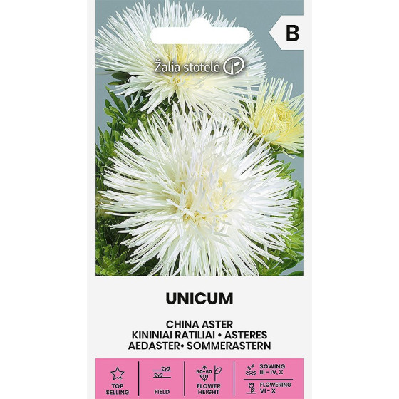 Asteres UNICUM balta 0,5g *