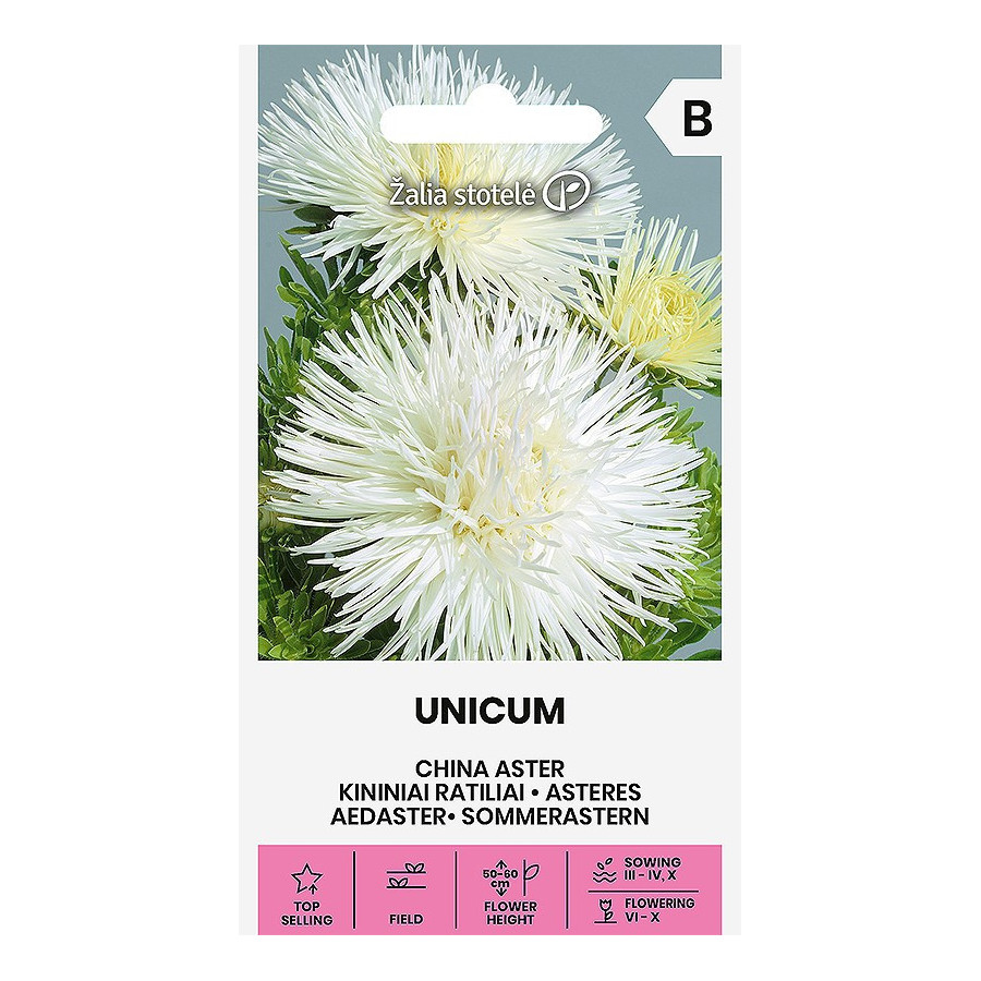 Asteres UNICUM balta 0,5g *