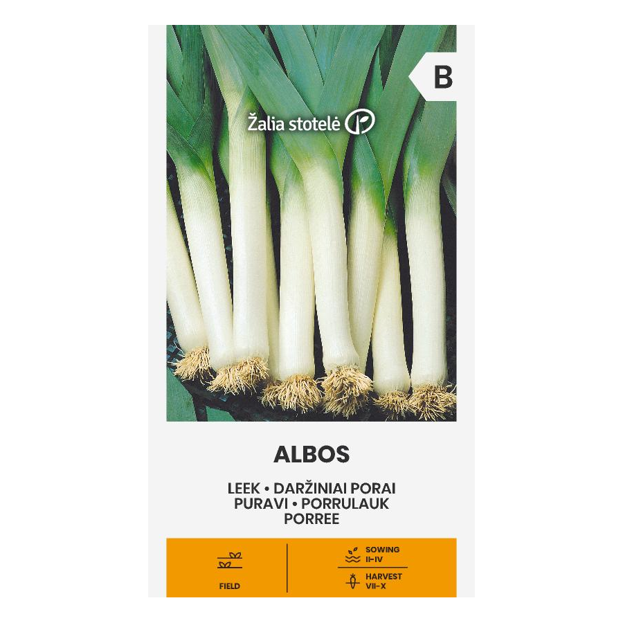 Puravi ALBOS, Puravu sēklas Albos