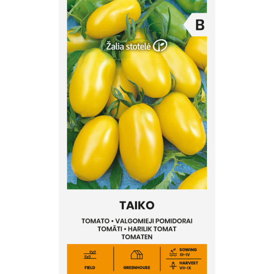 Tomāti TAIKO, Tomātu sēklas Taiko