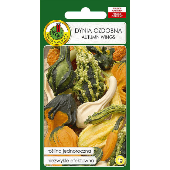 Ķirbji dekoratīvie Autumn wings, Dekoratīvie ķirbji, Dekoratīvo ķirbju sēklas