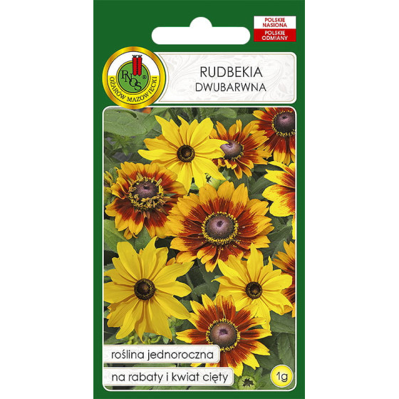 Rudbekija pūkainā MEINE FREUDE, Rudbekijas sēklas, Rudbekiju sēklas,  Rudbeckia hirta