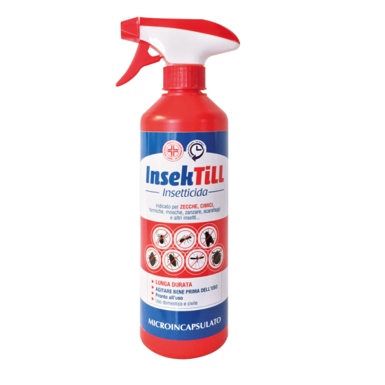 INSEKTILL, Aerosols pret blusām, aerosols pret prusakiem, aerosols pret blaktīm