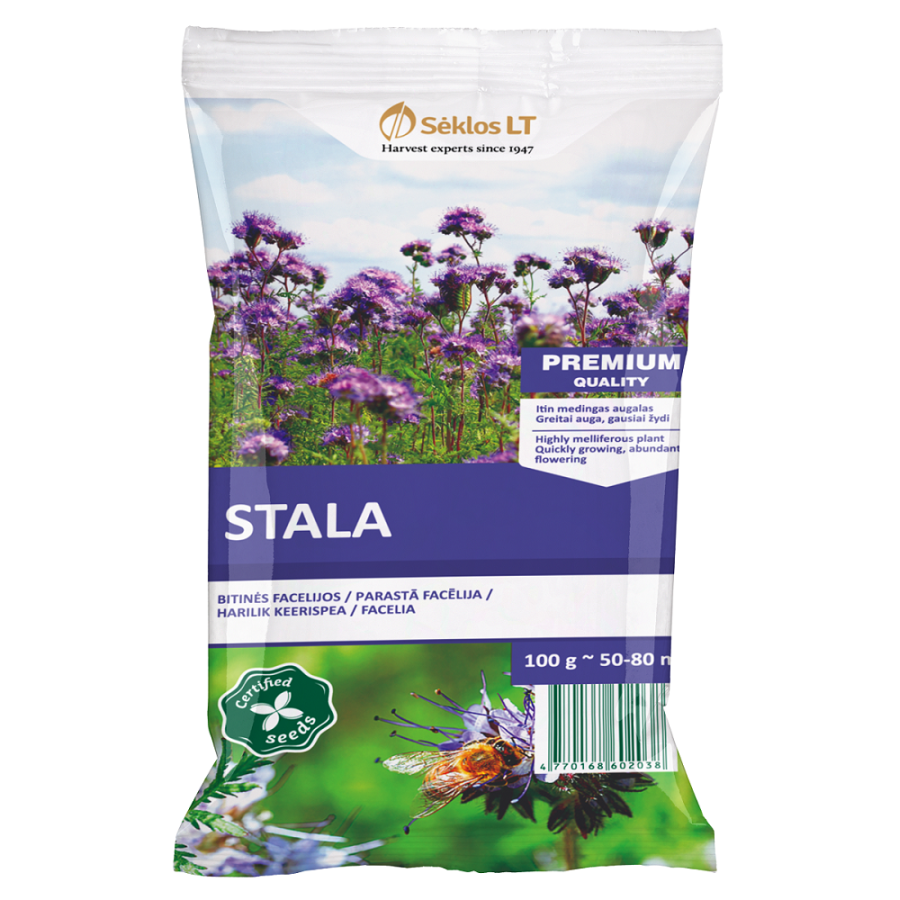 Facēlija, Facēlijas sēklas