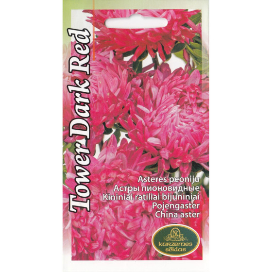 Asteres Peoniju Tower Dark Red 0.5g (KS)