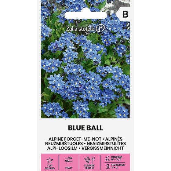 Neaizmirstules alpu BLUE BALL 0,4g
