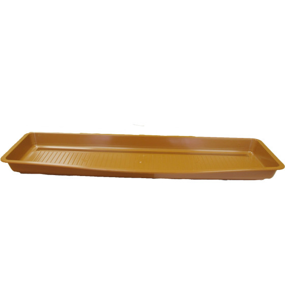 Balkonu kastes paliknis 80cm brūns