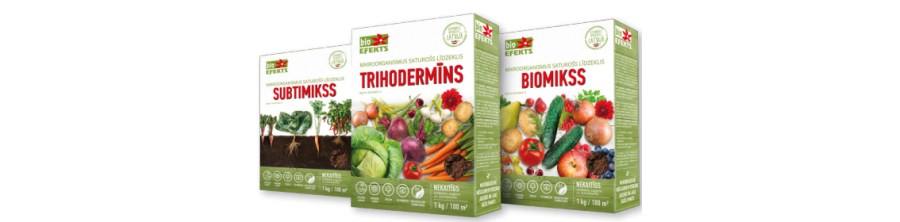Bioefekts, Bioefekts produkcija, Bioefekts produkti.